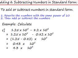 Adding Standard Form 的图像结果