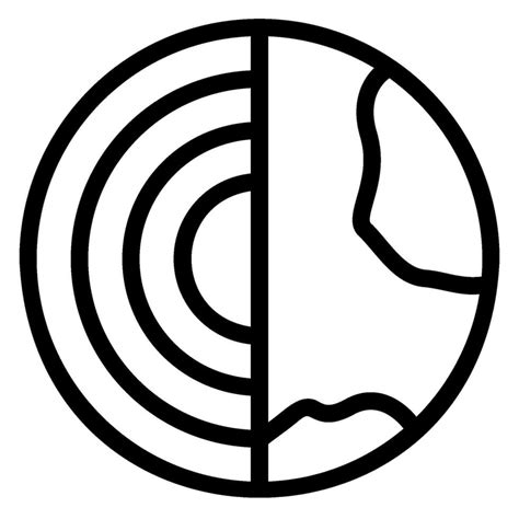 Earth Icon Simple Line 的图像结果