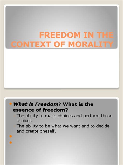 The Morality of Freedom 的图像结果