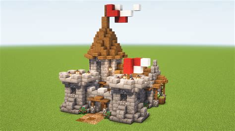 Image result for Mini Castle Minecraft Tutorial
