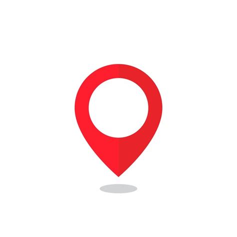 Map Pin Merah Icon Vector 的图像结果