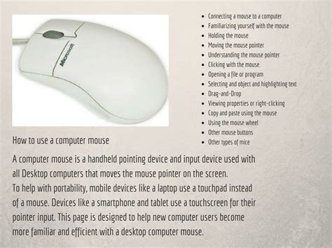 Image result for How to Use a Computer Mouse