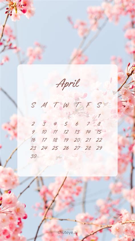 100+ Printable April Calendar Ideas | Free Calendars 2023 - ShutEye ...