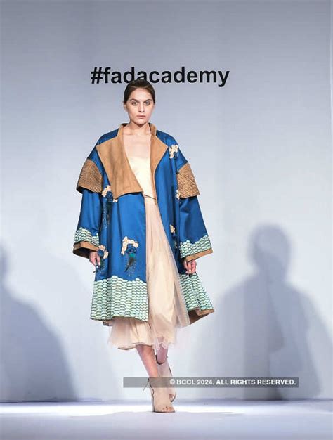 A model rocks one of the fabulous creations gowns during the FAD ...