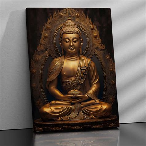 Buddha Canvas Wall Art Print: Divine Serenity for Every Space – Kotart