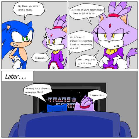 Sonic And Blaze Having It In Bed