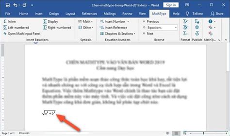 Image result for Insert MathType in Word