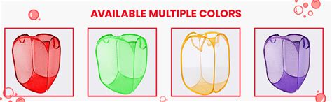 Nimbose® Dirty Clothes Big Size Laundry Basket Bin Combo, Laundry Bag ...