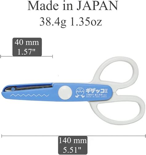 Buy CANARY Kids Scissors Craft Scissors Decorative Edge, Safety Blunt ...