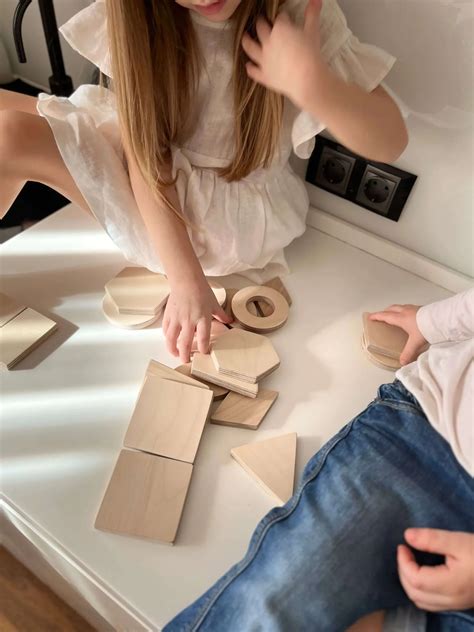 ᐉ Figuras Geométricas de Madera para Niños - Set Educativo | Yoko Tower