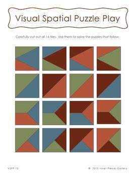 Image result for Visual Spatial Matching Puzzle