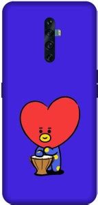 Vinsmoke Back Cover for Reno 2Z BT21, BTS, koya, RJ, Shooky, Mang ...