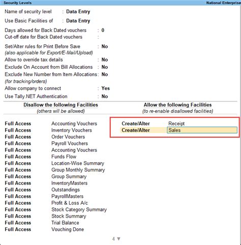 Voucher Types in TallyPrime