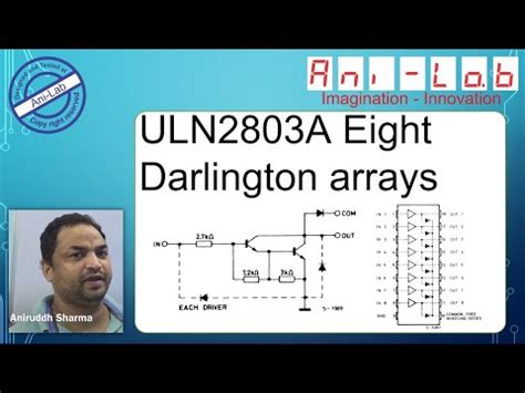 ULN2803 Darlington Array IC: Features, Applications, and Specifications ...