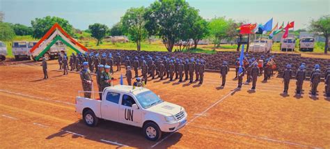 Indian peacekeepers honoured for dedicated service by UNISFA