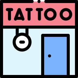 Tattoo studio - Free architecture and city icons