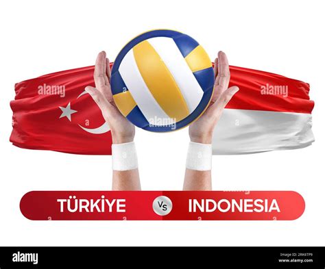 Turkiye vs Indonesia national teams volleyball volley ball match ...