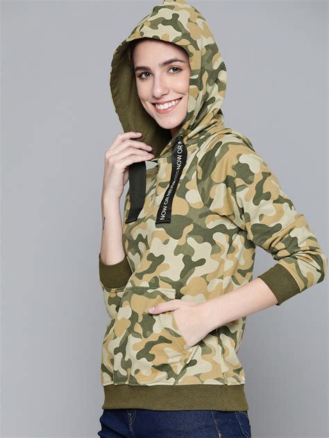 Olive Green Hooded Sweatshirt