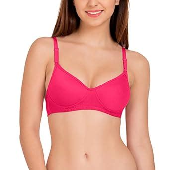 Buy Tweens Women's Cotton Padded Non-Wired T-Shirt Bra (TW1301DPK_AS ...