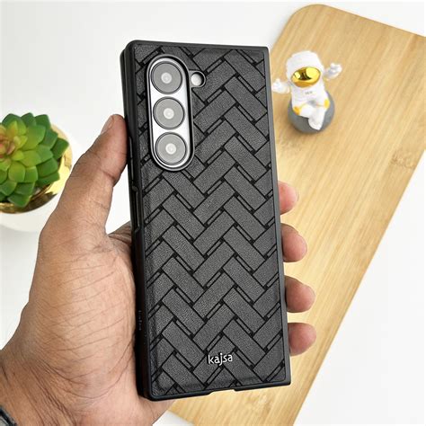 Samsung Galaxy Z Fold 6 Genuine Leather Dark Series GD2 – FRATO