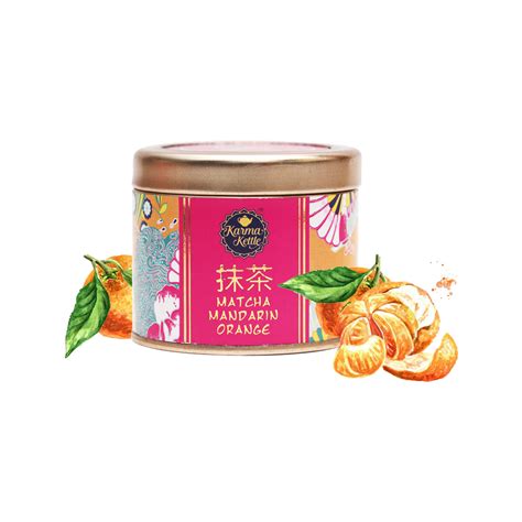 Matcha with Mandarin Orange- Karma Kettle – Karma Kettle Teas