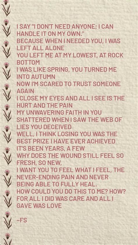 100 Break up poems ideas in 2025 | break up poems, deep thought quotes ...