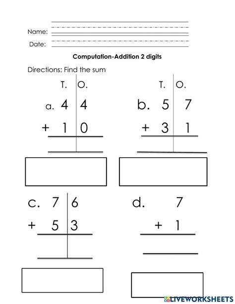 Image result for CE2 Math Exercises