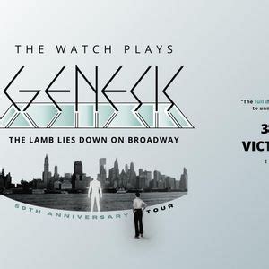 The Watch plays Genesis The Lamb Lies Down On Broadway 50th Anniversary ...