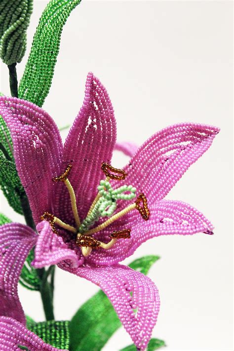 Image result for French Beaded Lilly Tutorial