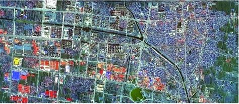 城市建成区遥感影像边界提取与扩张分析
