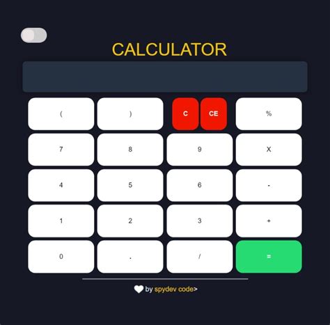 Image result for HTML CSS JavaScript Calculator Project