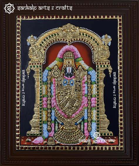 Balaji Tanjore Painting - House of Tanjore Paintings – SANKALP ARTS ...