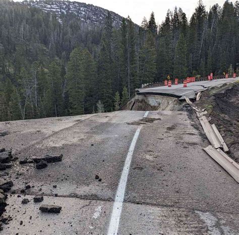 Landslide Indefinitely Closes Highway Between Wyoming and Idaho