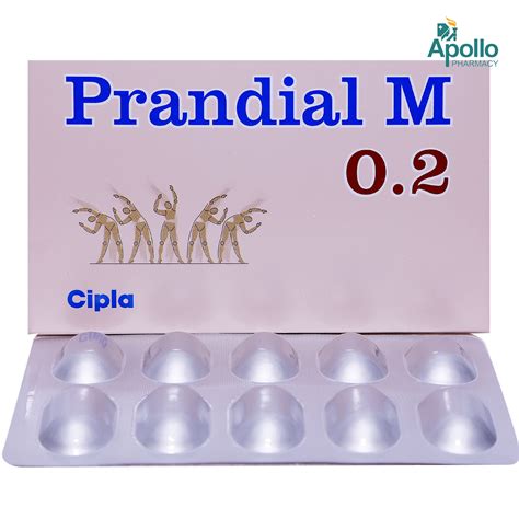PRANDIAL M 0.2MG TABLET Price, Uses, Side Effects, Composition - Apollo ...