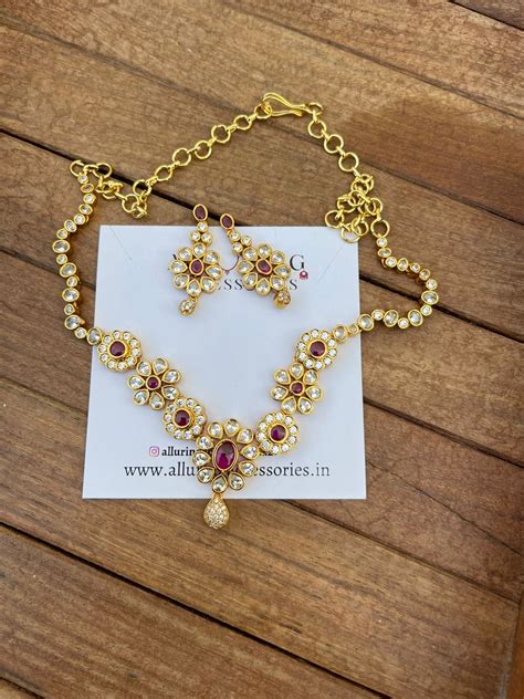 999 affordable uncut diamond necklace – Alluring Accessories