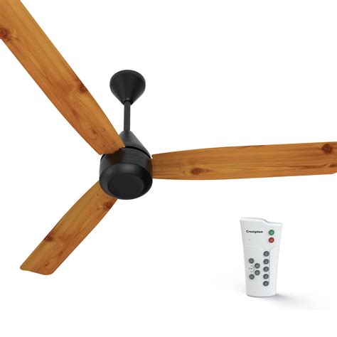 Buy Crompton Energion Groove 1200mm (48 inch) Ceiling Fan (Light Pine ...