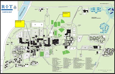 Printable Rit Campus Map