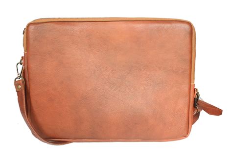Leather Laptop Bag With Straps | Ceeprinto