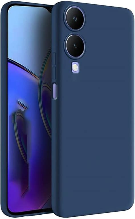 Spazy Case® Vivo Y28 5G Back Cover Soft Silicone Shockproof Slim Back ...