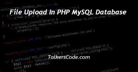 Image result for How to Store Files in Database MySQL Using PHP Code with Harry