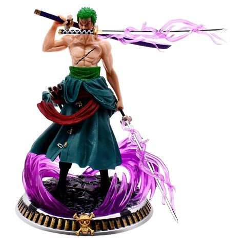 Lknbif 23 Cm Anime Figurine Roronoa Zoro Roronoa Zoro Figure ...