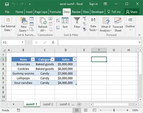 Image result for Sumif Argument Examples in Excel