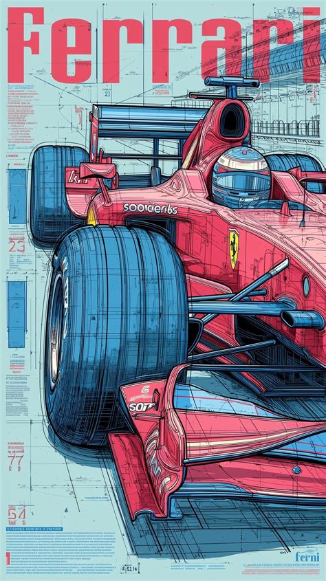 F1 Car Drawing Ideas