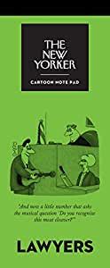 The New Yorker NYNP13 Lawyer Cartoons Notepad : Amazon.in: Office Products