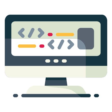 Image result for Computer with Code Icon