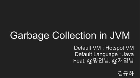 JVM Garbage Collection 的图像结果