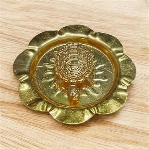 Copper Kachua Yantra With Plate | Wish Fulfilment Kachua | Feng Shui T ...