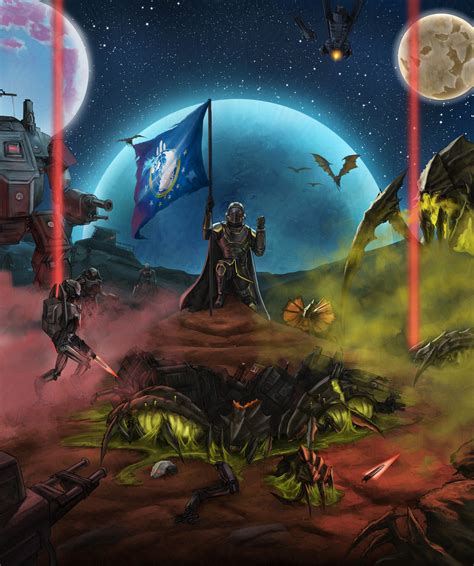 ArtStation - Helldivers 2 Fanart Commission