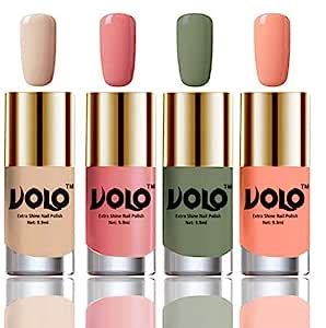 Buy VOLO Dazzling Glow Long Stable High Definition Nail Polish Combo ...