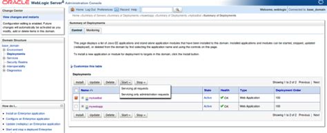 WebLogic Load Balancer 的图像结果
